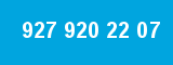 927 920 22 07